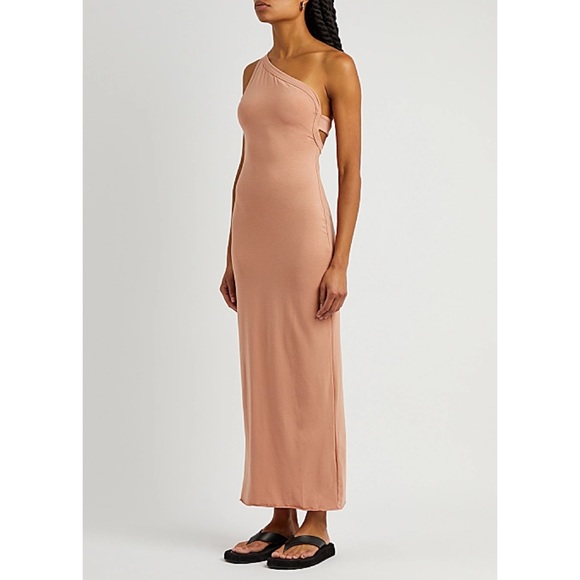 The Line By K avalon one shoulder dress blush - Picture 2 of 15